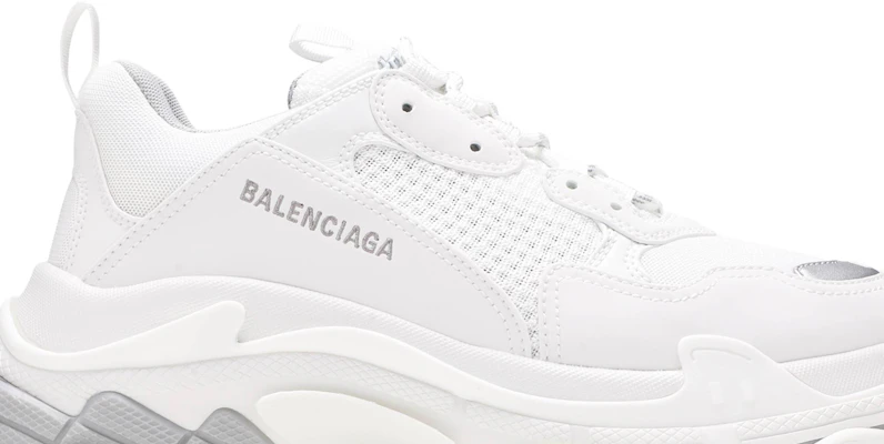 Balenciaga Triple S Sepatu Sneaker 'Putih Abu Metalik' 536737W2FS41200 Order Balenciaga Triple S Sepatu Sneaker 'Putih Abu Metalik' 536737W2FS41200