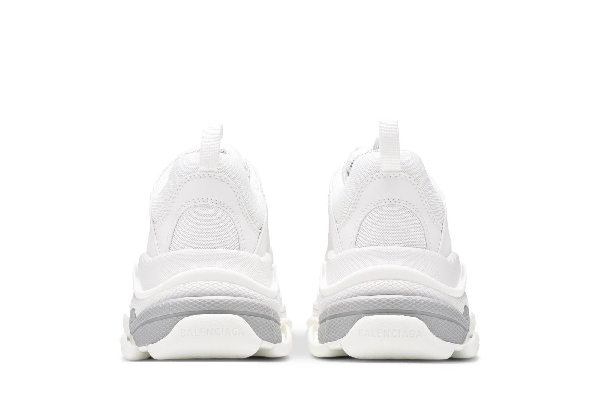 Details for Balenciaga Triple S Sepatu Sneaker 'Putih Abu Metalik' 536737W2FS41200