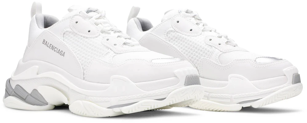 Balenciaga Triple S Sepatu Sneaker 'Putih Abu Metalik' 536737W2FS41200 Cheap Balenciaga Triple S Sepatu Sneaker 'Putih Abu Metalik' 536737W2FS41200