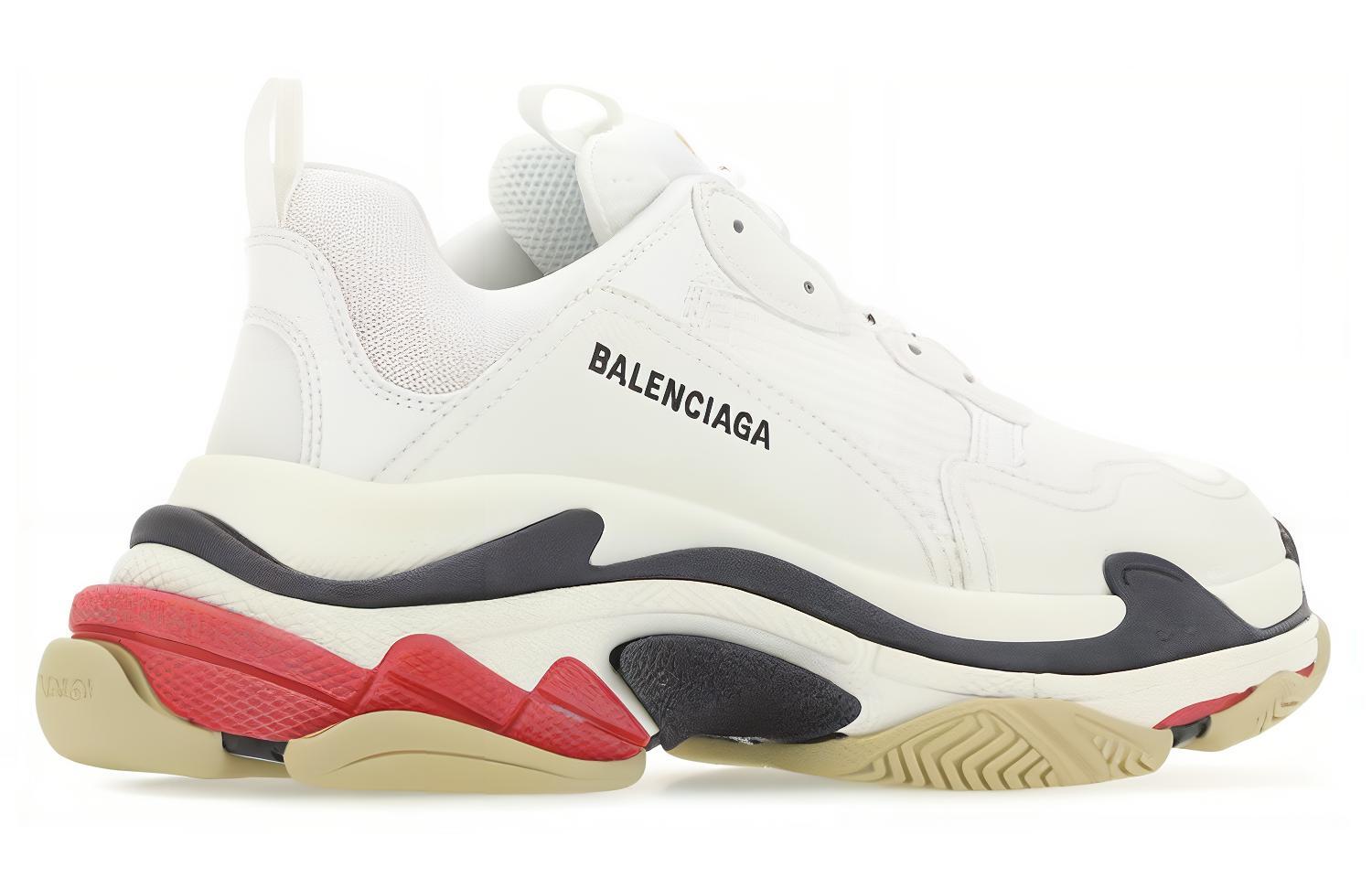 Balenciaga Triple S Sneaker 'White Red' 圖 3