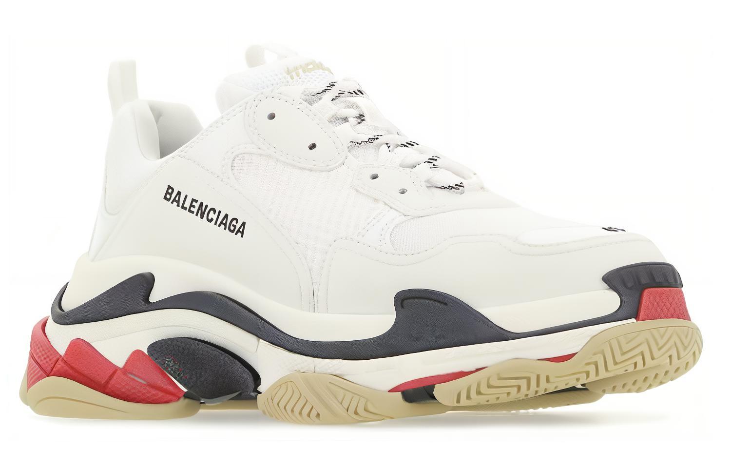 Balenciaga Triple S Sneaker 'White Red' 圖 4