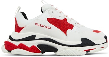 Balenciaga Triple S Sneaker 'White Red Black' 536737-W2FW5-1261 Balenciaga Triple S Sneaker 'White Red Black' 536737-W2FW5-1261