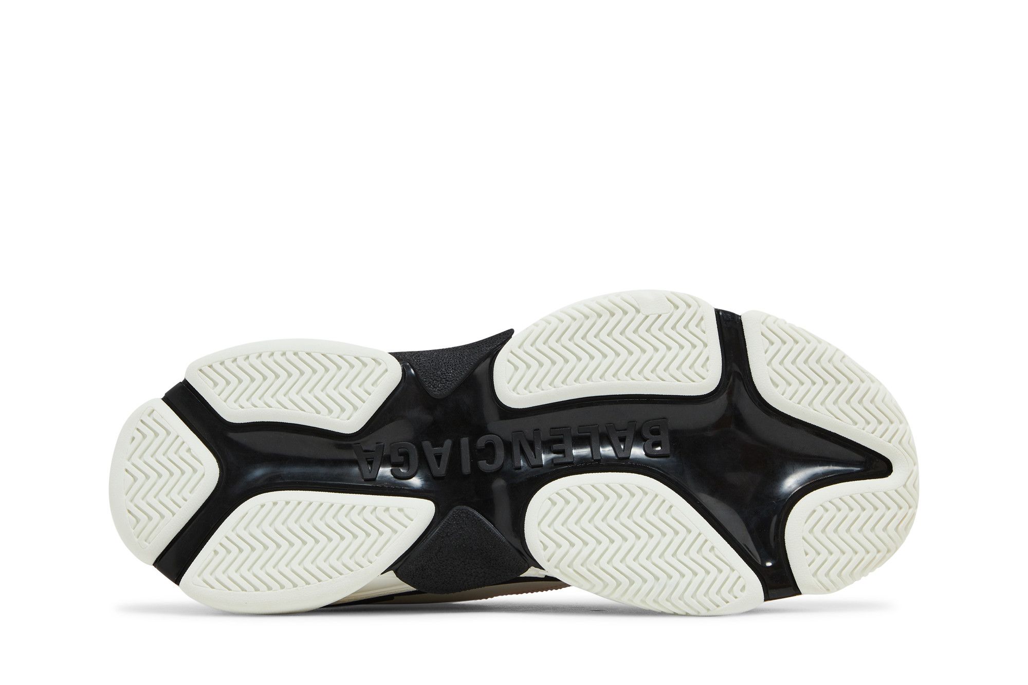 Shop Balenciaga Triple S Sneaker ''Bianco Rosso Nero'' 536737-W2FW5-1261