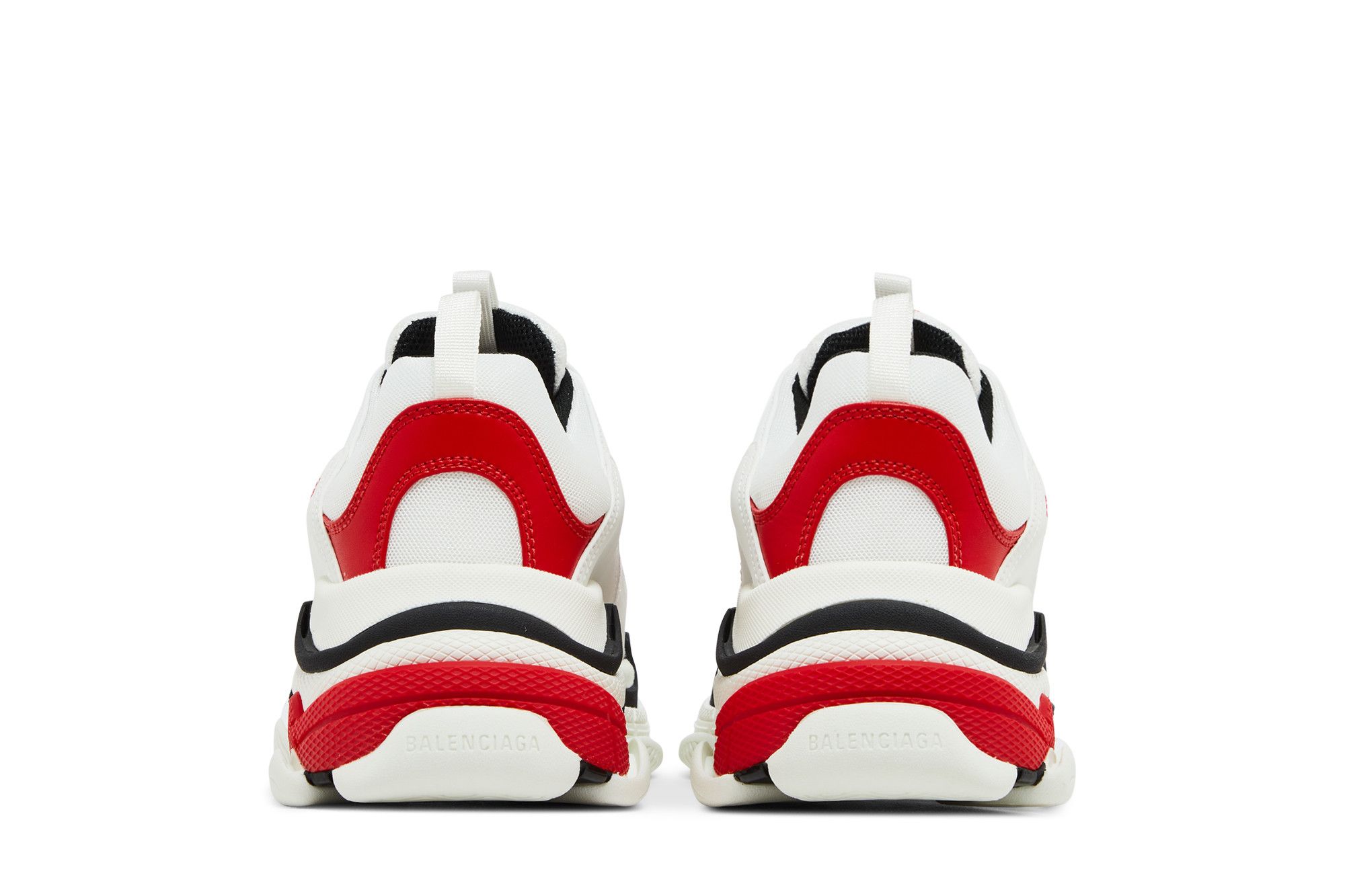 Details for Balenciaga Triple S Sneaker ''Bianco Rosso Nero'' 536737-W2FW5-1261