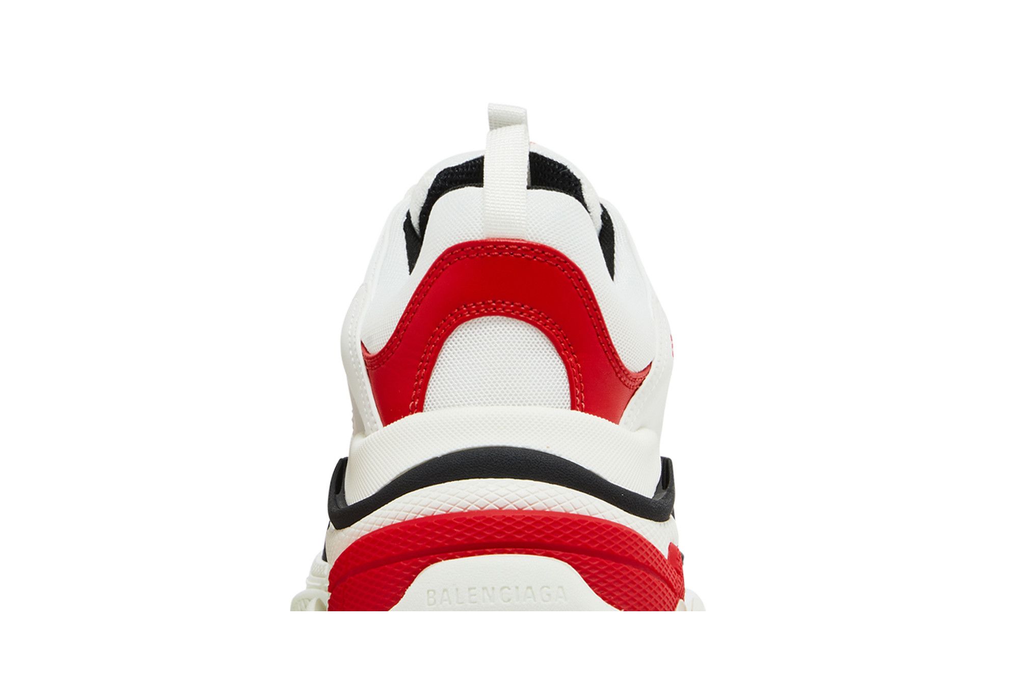 Sizing Balenciaga Triple S Sneaker ''Bianco Rosso Nero'' 536737-W2FW5-1261