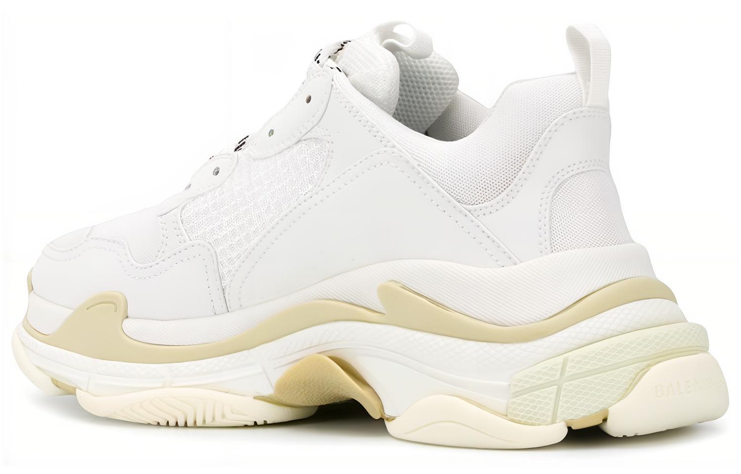 Shop Balenciaga Triple S Zapatillas 'Blanco Beige' 2020 534217 W2CA1 9000