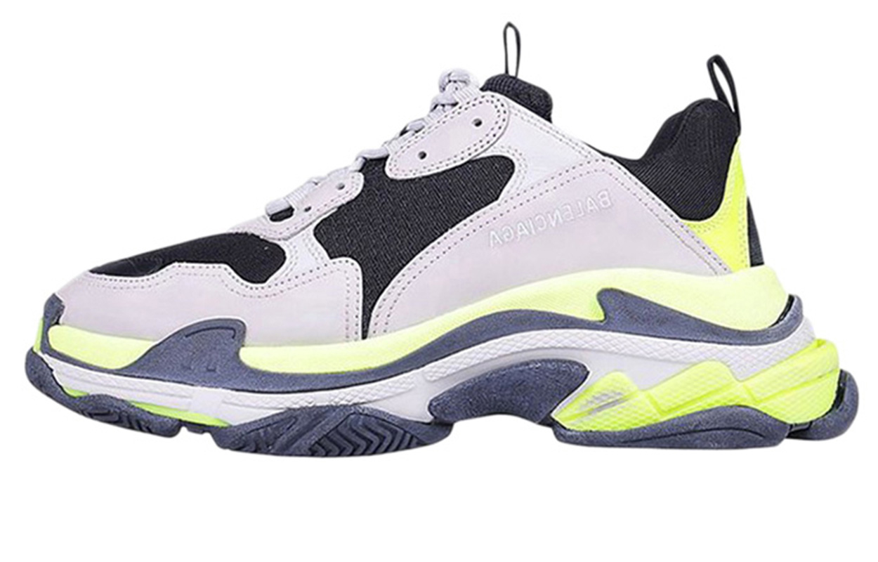 Balenciaga Triple S Sneaker 'Yellow Grey'