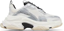 Buy Balenciaga Triple S Sneaker 'Black White Silver' 536737W2FWM8191