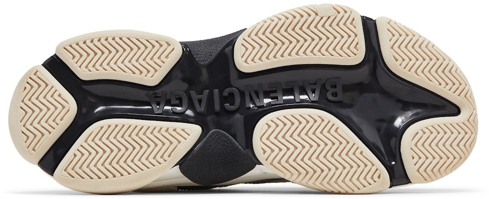 Balenciaga Triple S Sneaker 'Black White Silver' 536737W2FWM8191 Shop Balenciaga Triple S Sneaker 'Black White Silver' 536737W2FWM8191