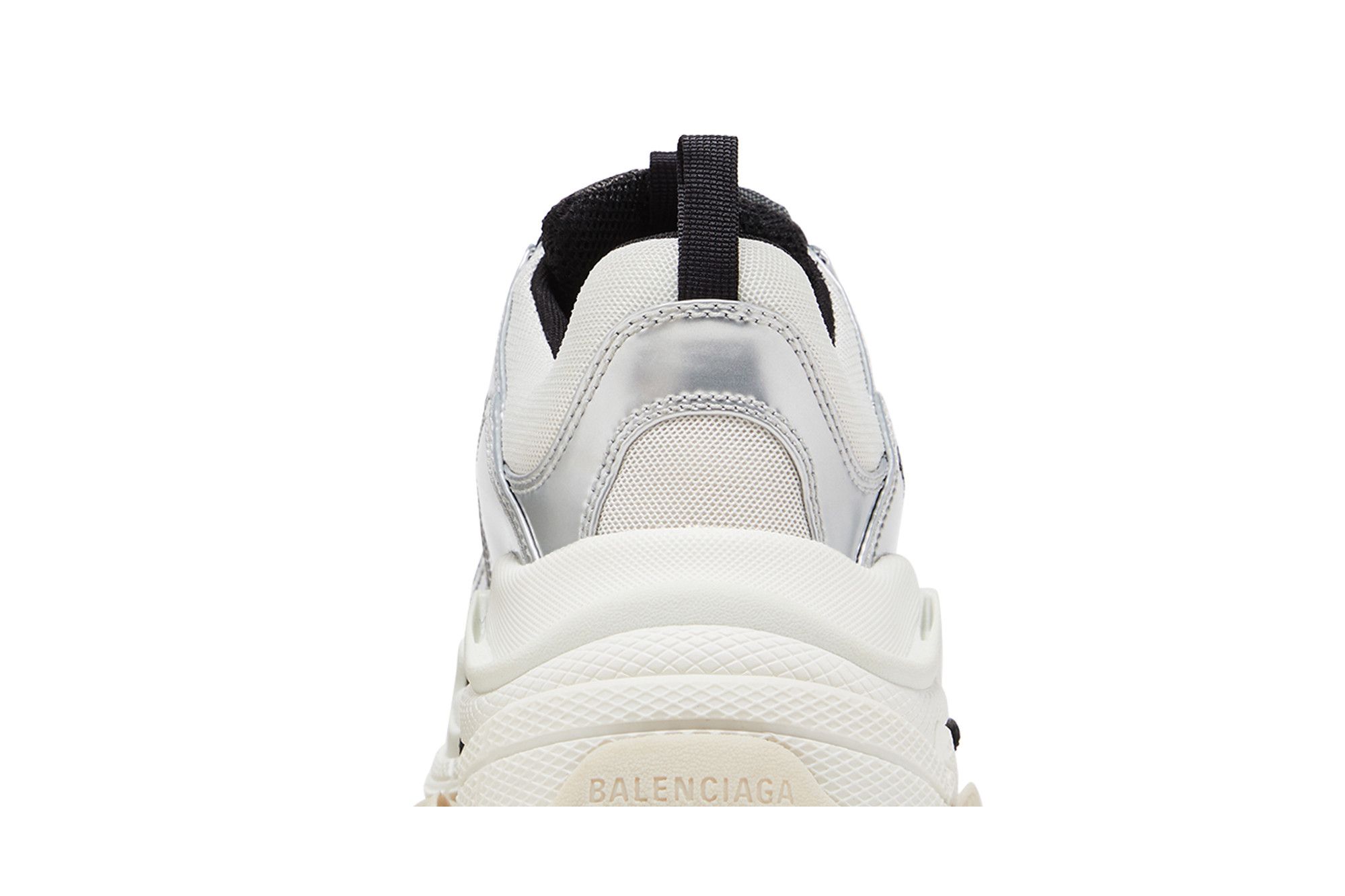 Sizing Balenciaga Triple S Sneaker 'Black White Silver' 536737W2FWM8191