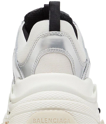 Balenciaga Triple S Sneaker 'Black White Silver' 536737W2FWM8191 Sizing Balenciaga Triple S Sneaker 'Black White Silver' 536737W2FWM8191