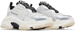 Cheap Balenciaga Triple S Sneaker 'Black White Silver' 536737W2FWM8191