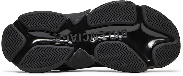 발렌시아가 트리플 S 트레이너 "올오버 로고 - 블랙" 536737 W2FA1 1090 Shop 발렌시아가 트리플 S 트레이너 "올오버 로고 - 블랙" 536737 W2FA1 1090