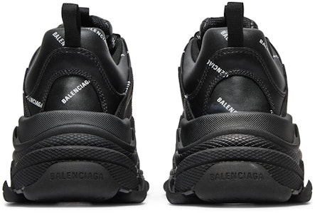 발렌시아가 트리플 S 트레이너 "올오버 로고 - 블랙" 536737 W2FA1 1090 Details for 발렌시아가 트리플 S 트레이너 "올오버 로고 - 블랙" 536737 W2FA1 1090