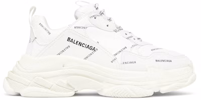 Balenciaga Triple S Trainer 'Allover Logo - White' 536737 W2FA1 9010 Balenciaga Triple S Trainer 'Allover Logo - White' 536737 W2FA1 9010