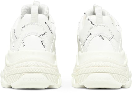 Balenciaga Triple S Trainer 'Logo Completo - Blanco' 536737 W2FA1 9010 Details for Balenciaga Triple S Trainer 'Logo Completo - Blanco' 536737 W2FA1 9010