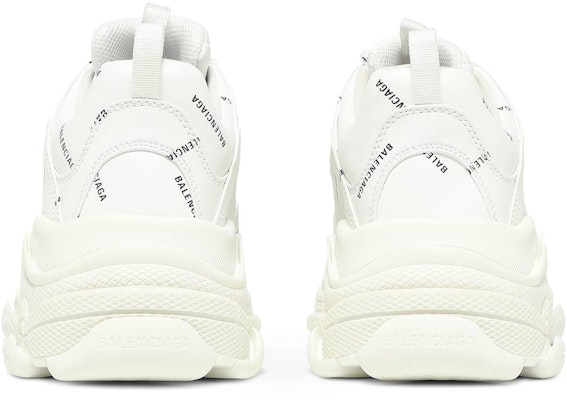 Balenciaga Triple S Trainer 'Logo Completo - Blanco' 536737 W2FA1 9010 Details for Balenciaga Triple S Trainer 'Logo Completo - Blanco' 536737 W2FA1 9010