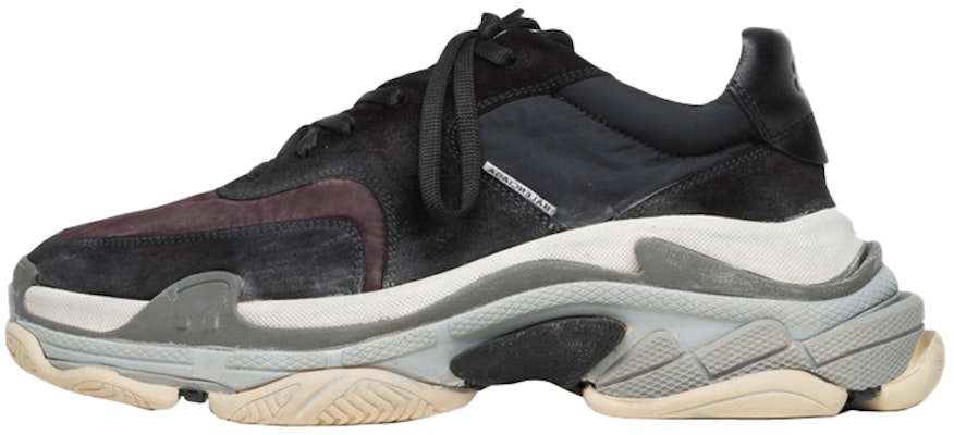 Balenciaga Triple S Trainer 'Bordeaux' Lelaki Kasut Sneakers 514008 W09S1 1058 Buy Balenciaga Triple S Trainer 'Bordeaux' Lelaki Kasut Sneakers 514008 W09S1 1058