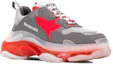 Order 巴黎世家 Triple S 運動鞋 '透明底 - 灰紅' 541624 W09ON 1291