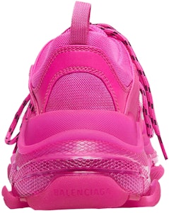 巴黎世家Triple S運動鞋「透明鞋底 - 粉紅色」541624 W2FG1 5059 Purchase 巴黎世家Triple S運動鞋「透明鞋底 - 粉紅色」541624 W2FG1 5059