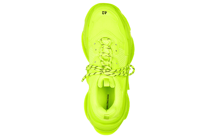 Lookbook Balenciaga Triple S Trainer 'Amarillo Fluo' 541624 W2FF1 7320