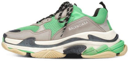 Balenciaga Triple S Trainer 'Grey Green' 536737 W09OH 3067 Balenciaga Triple S Trainer 'Grey Green' 536737 W09OH 3067