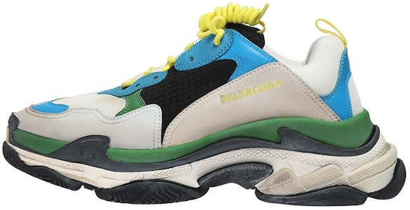 Balenciaga Triple S Trainer 'Kelabu Muda Biru Hijau' 533880 W09OA 4078 Buy Balenciaga Triple S Trainer 'Kelabu Muda Biru Hijau' 533880 W09OA 4078