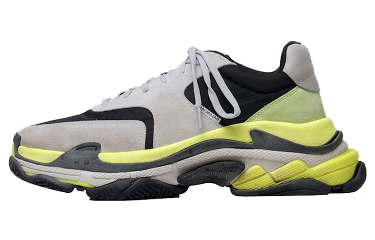 Balenciaga Triple S Trainer 'Light Grey Neon' 533888 W09T2 1293