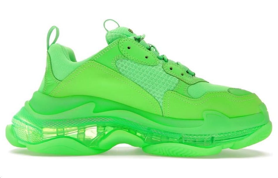 Order Balenciaga Triple S Trainer ''Neon Groen'' 541624 W09OL 3801