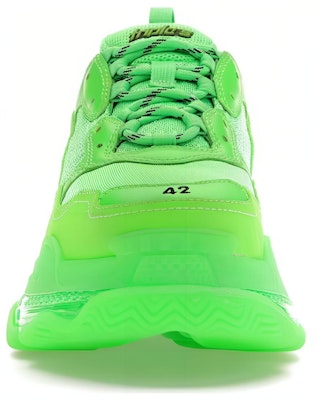 Balenciaga Triple S Trainer 'Hijau Neon' 541624 W09OL 3801 Lookbook Balenciaga Triple S Trainer 'Hijau Neon' 541624 W09OL 3801