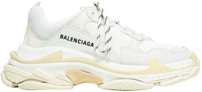 巴黎世家 Triple S 運動鞋 '白棕色' 2018 534217 W09E1 9000 Order 巴黎世家 Triple S 運動鞋 '白棕色' 2018 534217 W09E1 9000