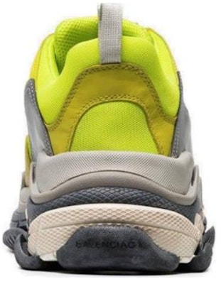 巴黎世家 Triple S 运动鞋 '黄色' 2018 512175 W09O4 7320 Details for 巴黎世家 Triple S 运动鞋 '黄色' 2018 512175 W09O4 7320