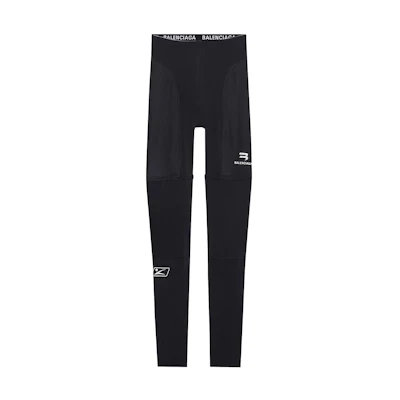 Balenciaga Trompe L'oeil Leggings 'Black/White'