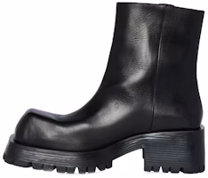 Balenciaga Trooper Boots 'Black Leather' 678414WB9201000 Balenciaga Trooper Boots 'Black Leather' 678414WB9201000