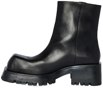 巴黎世家 Trooper 小牛皮短靴 黑色 Buy 巴黎世家 Trooper 小牛皮短靴 黑色