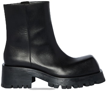 巴黎世家 Trooper 小牛皮短靴 黑色 Order 巴黎世家 Trooper 小牛皮短靴 黑色