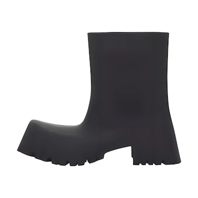 Balenciaga Trooper Rubber Boot 'Black'