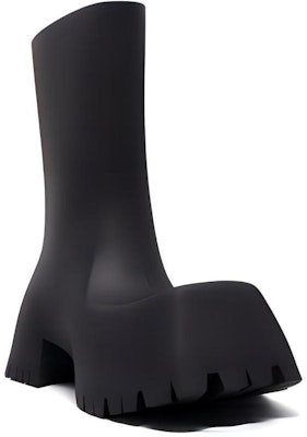 Balenciaga Trooper Rubber Boot 'Black' 680660-W0FO8-1000 Shop Balenciaga Trooper Rubber Boot 'Black' 680660-W0FO8-1000