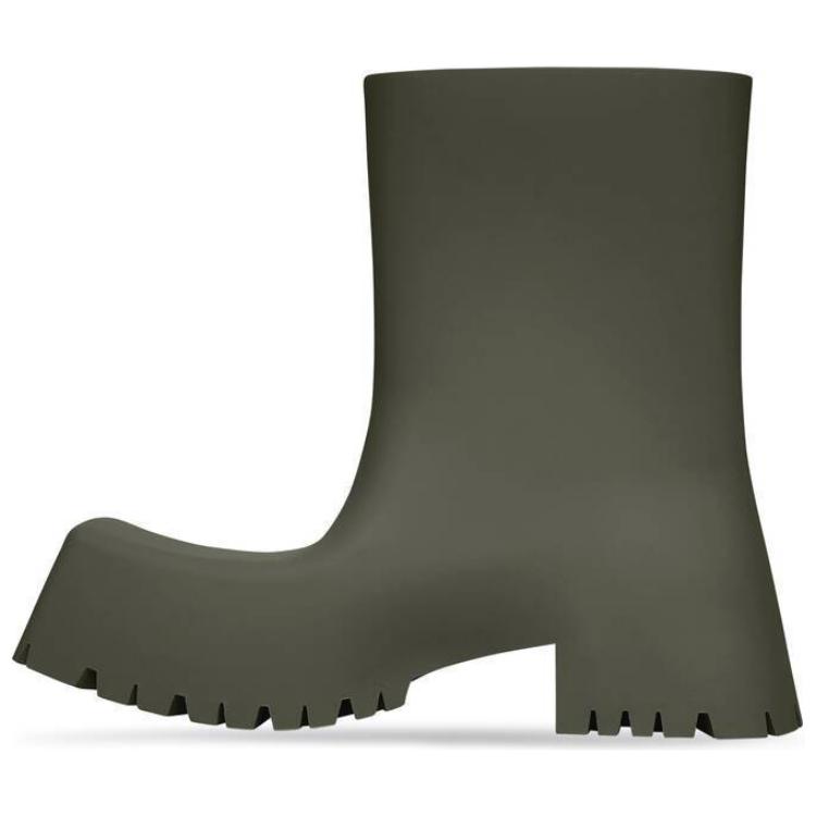 Balenciaga Trooper Rubber Boot 'Dark Green' 680660W0FO83300