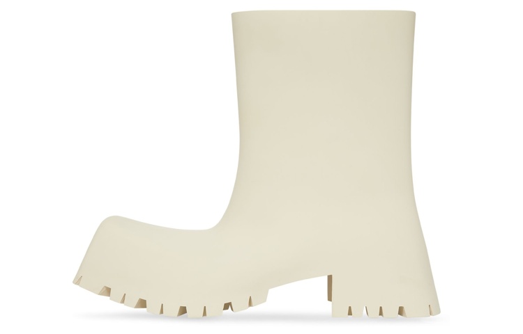 Balenciaga Trooper Rubber Boot 'White' 680660W0FO82000