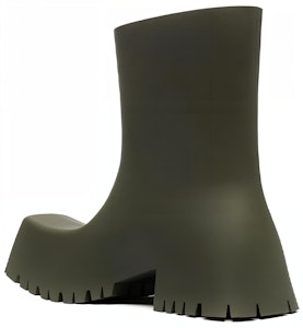 巴黎世家军靴橡胶靴深绿色 680660W0FO83300 Order 巴黎世家军靴橡胶靴深绿色 680660W0FO83300
