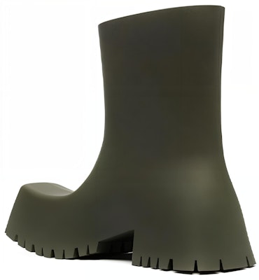 Balenciaga Trooper Rubber Boot 'Dark Green' 680660W0FO83300 Order Balenciaga Trooper Rubber Boot 'Dark Green' 680660W0FO83300