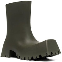 巴黎世家军靴橡胶靴深绿色 680660W0FO83300 Shop 巴黎世家军靴橡胶靴深绿色 680660W0FO83300