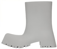 Balenciaga Trooper Rubber Boot Grey 680660W0FO81030 Balenciaga Trooper Rubber Boot Grey 680660W0FO81030