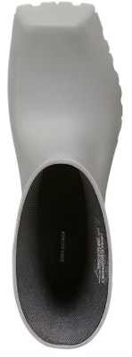 Balenciaga Trooper Rubber Boot Grey 680660W0FO81030 Shop Balenciaga Trooper Rubber Boot Grey 680660W0FO81030