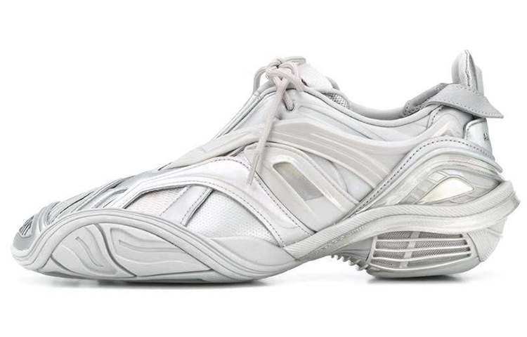 Balenciaga Tyrex Bandage Sneakers White/Silver 617535W2WA18100