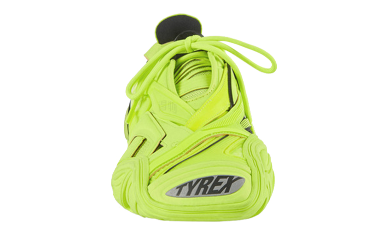 Shop Balenciaga Tyrex Low 'Amarillo Fluorescente' 617535-W2UA1-7320