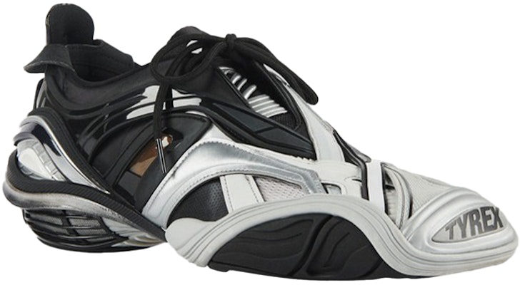 Balenciaga Tyrex Low Black front 'Black Grey' 617535 W2CB1 1081 Lookbook Balenciaga Tyrex Low Black front 'Black Grey' 617535 W2CB1 1081