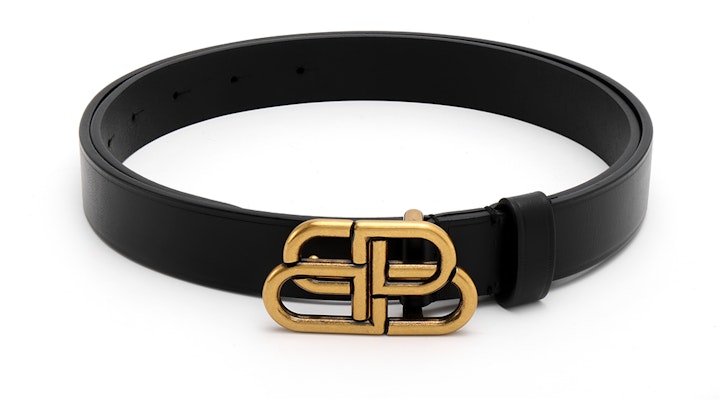 Balenciaga Sabuk Kulit Hitam Unisex 2.5cm 581690-18O1M-1000 Lookbook Balenciaga Sabuk Kulit Hitam Unisex 2.5cm 581690-18O1M-1000