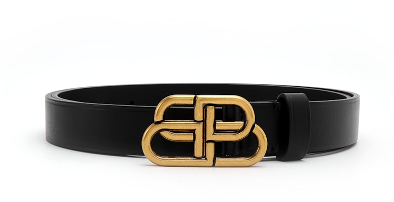 Balenciaga Sabuk Kulit Hitam Unisex 2.5cm 581690-18O1M-1000 Shop Balenciaga Sabuk Kulit Hitam Unisex 2.5cm 581690-18O1M-1000